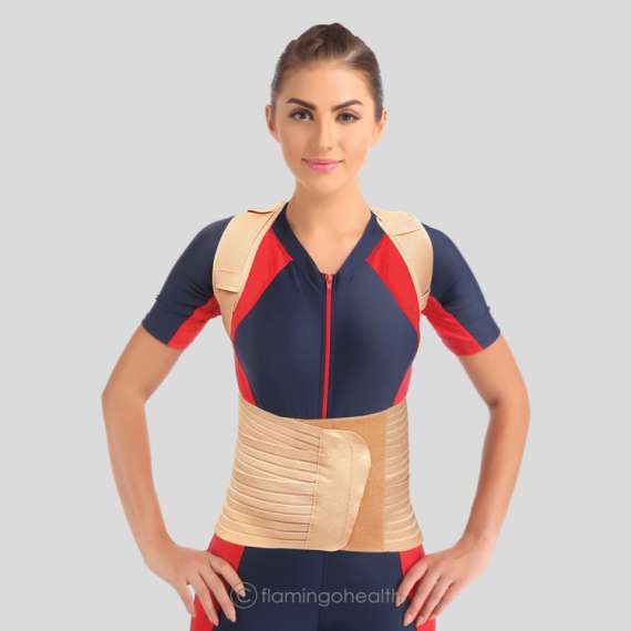 Buy Flamingo OC2363 Compact Spinal Brace, Size: Small in [storefront]
