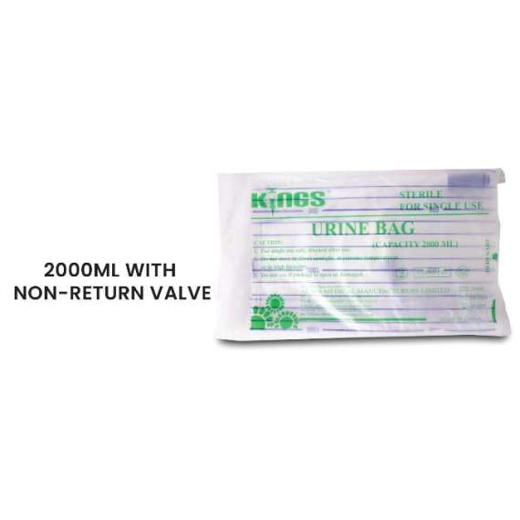 Buy Kings 2000ml Adult Urine Bag in [storefront]