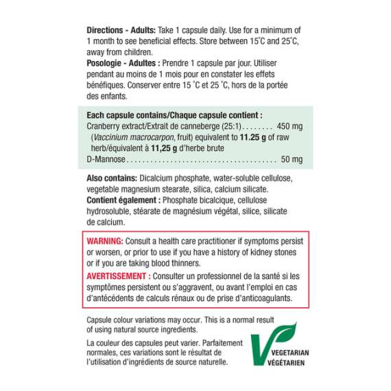 Buy Jamieson 500mg Cranberry Complex 60 Capsules Supplement in [storefront]