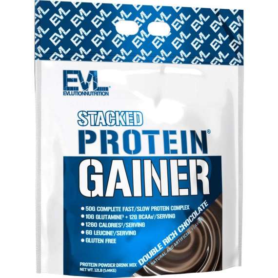 Buy Evolution Nutrition 12lb Stacked Protein Gainer in [storefront]