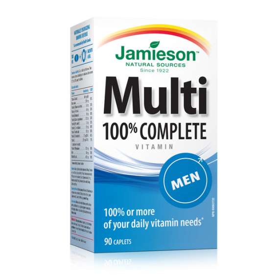 Buy Jamieson Multi 100% Complete Vitamin For Men 90 Capsules in [storefront]