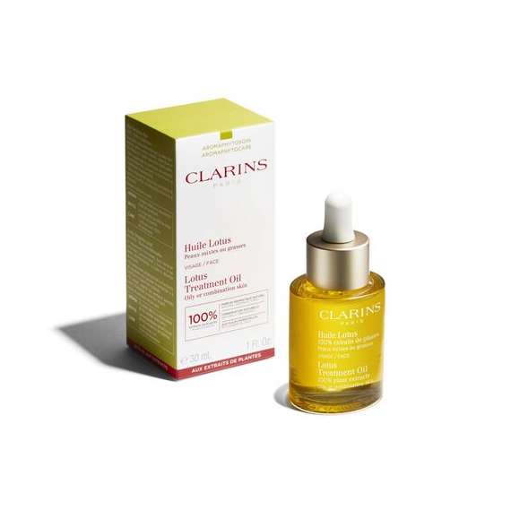 Buy Clarins 30ml Lotus Face Treatment Oil in [storefront]