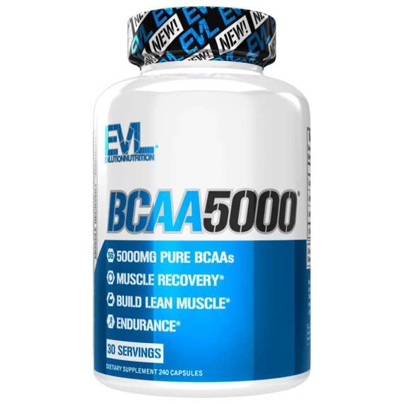 Buy Evolution Nutrition 240 Capsules BCAA 5000 Supplement in [storefront]