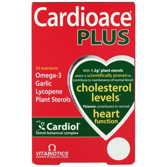 Buy Vitabiotics Cardioace Plus 60 Capsules in [storefront]