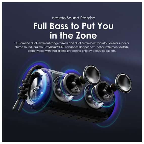 Buy Oraimo Rover Portable Bluetooth Speaker in [storefront]