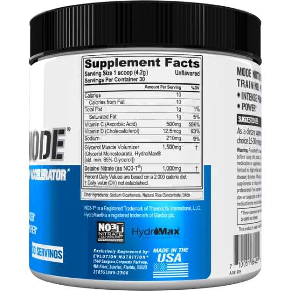 Buy Evolution Nutrition 30Servings Pump Mode Powder in [storefront]