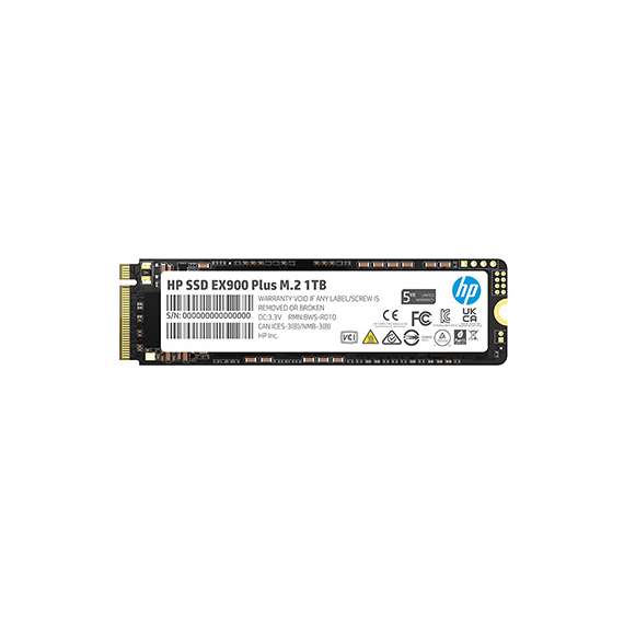 Buy HP EX900 Plus 256GB M.2 2280 PCIe Gen3x4 NVMe Solid-State Drive in [storefront]
