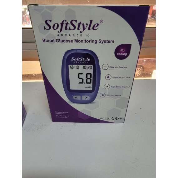 Buy Softstyle Advance Blood Glucose Monitoring Meter in [storefront]