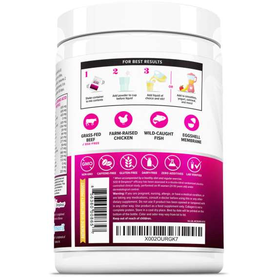 Buy Vitauthority 30 Servings Multi Collagen Burn Powder Supplement in [storefront]