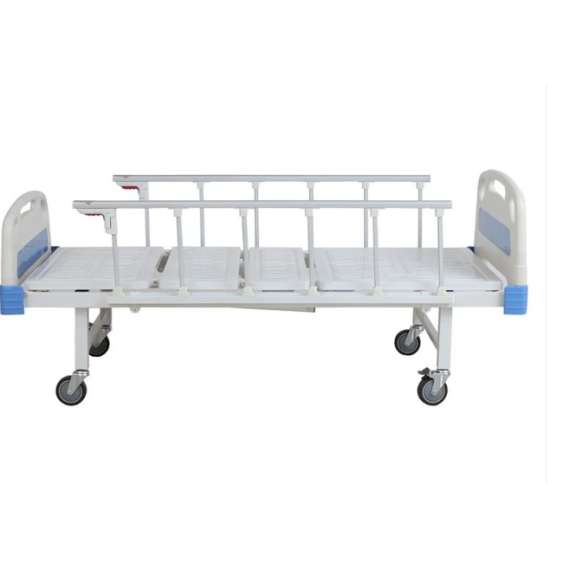 Buy Double Crank Function Manual Hospital Bed with Mattress in [storefront]