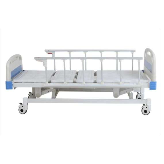 Buy Three Crank Function Manual Hospital Bed with Mattress in [storefront]