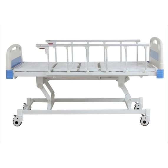 Buy Three Crank Function Manual Hospital Bed with Mattress in [storefront]
