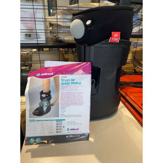 Buy Allbest Short Air Ankle Walker Boot, Size: XS in [storefront]