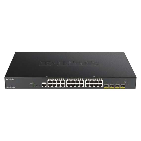 Buy Dlink DGS-1250-28XMP 28-Port 10-Gigabit Smart Managed PoE Switch in [storefront]