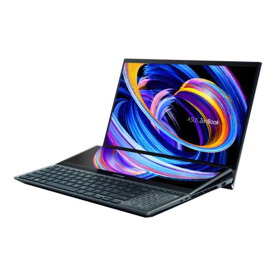 Buy Asus Zenbook Pro Duo 15 OLED Core i9-12900H 32GB 1TB SSD NVIDIA RTX 3060 Windows 11 Home 15.6 inch Laptop in [storefront]