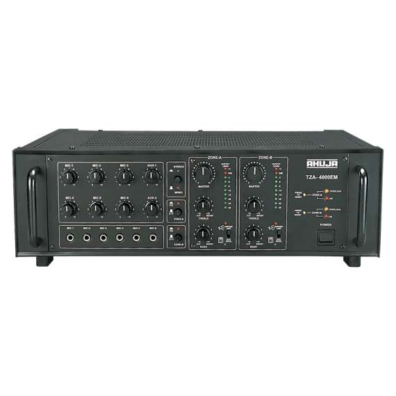 Buy Ahuja TZA-4000EM 2 Zone PA Mixer Amplifier in [storefront]
