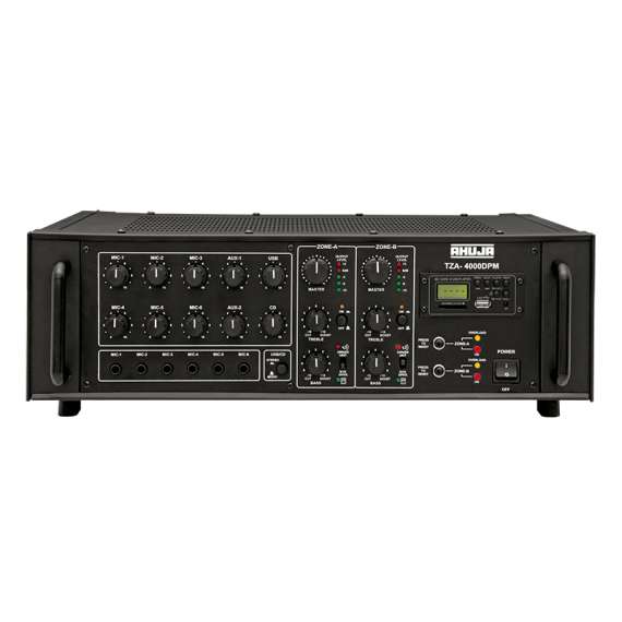 Buy Ahuja TZA-4000DPM 2 Zone PA Mixer Amplifier in [storefront]