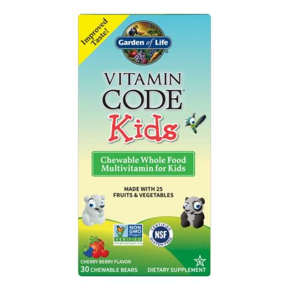Buy Garden of Life Vitamin Code Kids 60 Multivitamin Chewables in [storefront]
