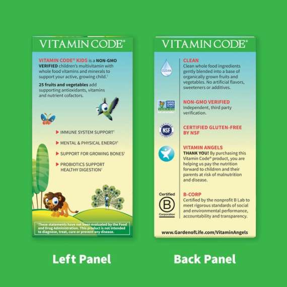 Buy Garden of Life Vitamin Code Kids 60 Multivitamin Chewables in [storefront]