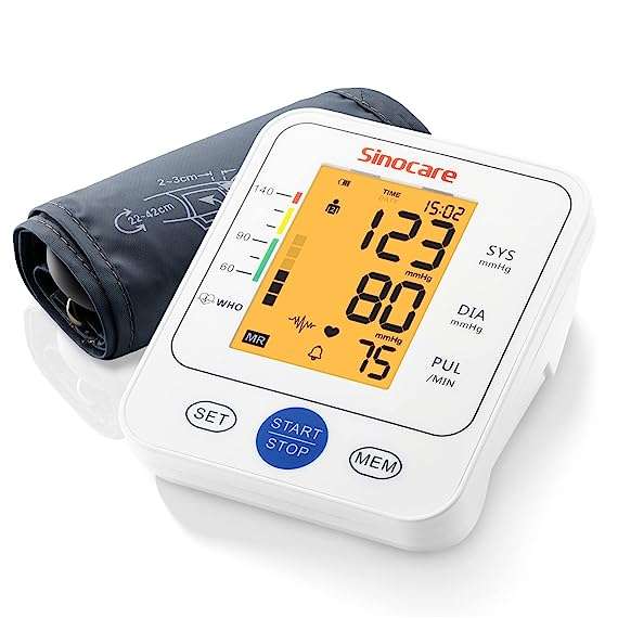 Buy Sinocare BSX516 Upper Arm Blood Pressure Monitor in [storefront]