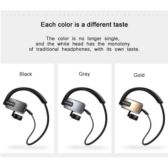 Buy Awei A883BL Bluetooth Earphones in [storefront]