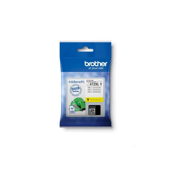 Buy Brother LC472XL Yellow High Cap Ink Cartridge in [storefront]
