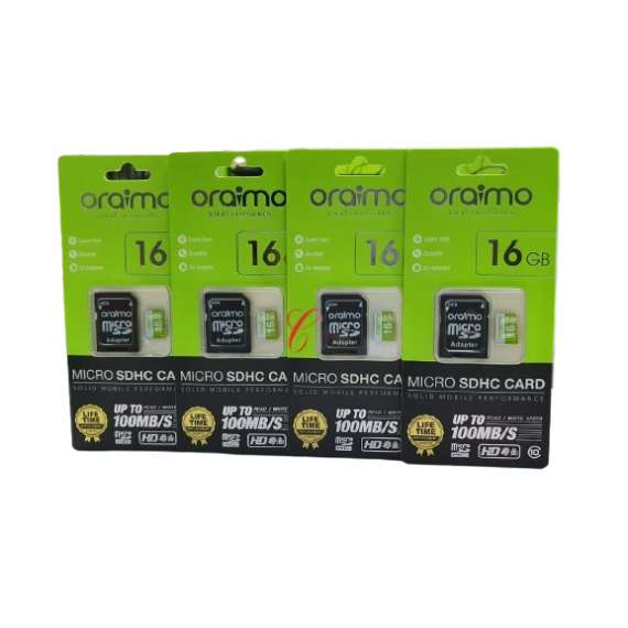 Buy Oraimo 16GB MicroSD Memory Card in [storefront]