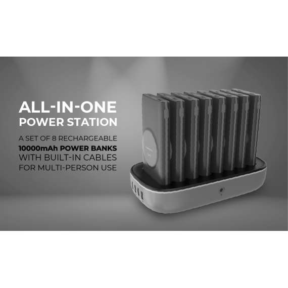 Buy Powerology 8 in 1 Power Bank Station in [storefront]
