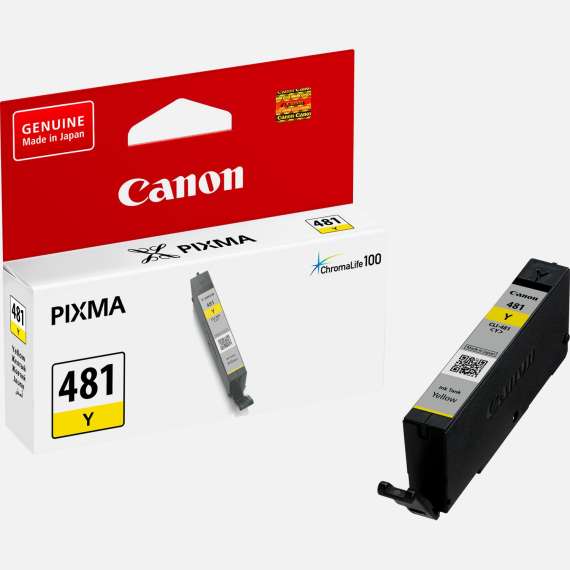 Buy Canon CLI-481 5.6ml Yellow Ink cartridge in [storefront]