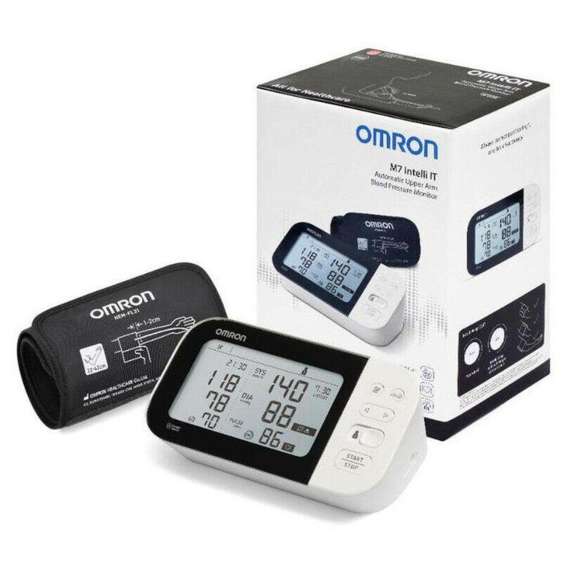 Buy Omron M7 Intelli IT Upper Arm Blood Pressure Monitor in [storefront]