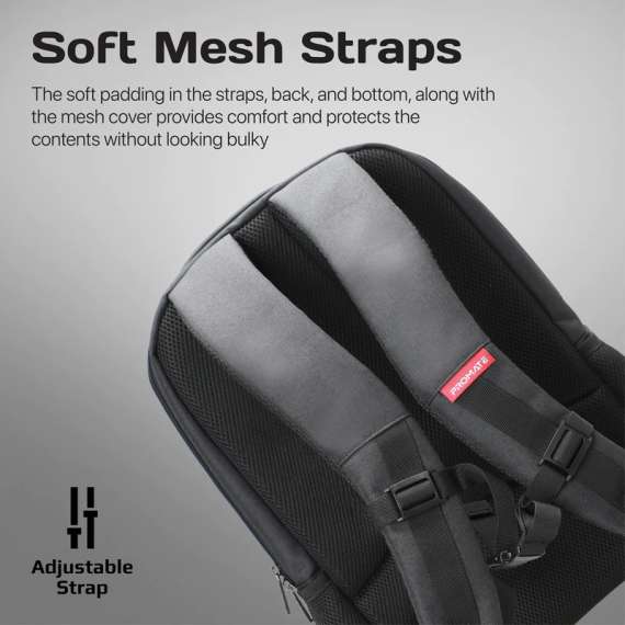 Buy Promate 15.6inch Polyester Backpack in [storefront]
