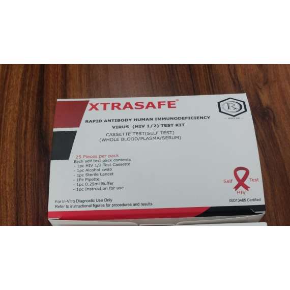 Buy Ruppharm Xtrasafe HIV Cassette Test Kit in [storefront]