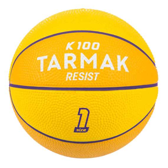 Buy Tarmak Resist K100 Size1 Kids Basketball in [storefront]