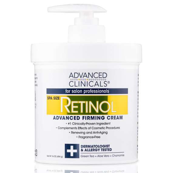 Buy Advanced Clinicals 454g Retinol Advanced Firming Cream in [storefront]