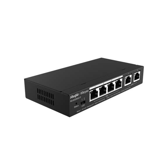 Buy Ruijie RG-ES206GC-P  6-Port Gigabit Smart Cloud Mananged 54W PoE+ Switch in [storefront]
