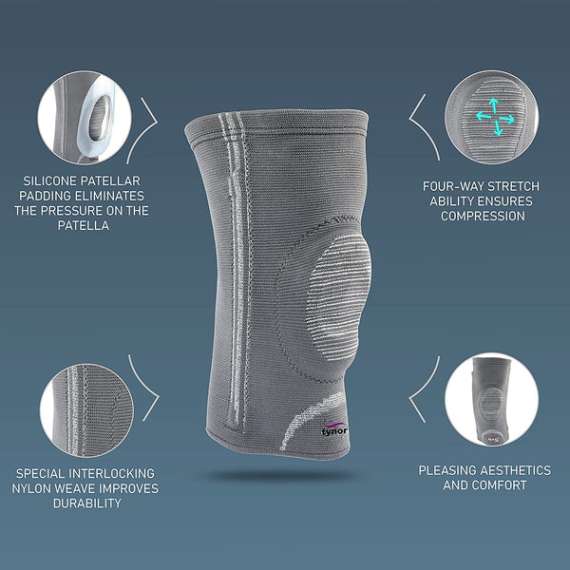 Buy Tynor Knee Cap with Patella Ring Support, Size: Small in [storefront]