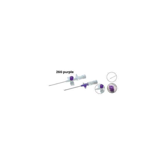 Buy Generic IV Cannula With Injection Port, Needle Size: 26G in [storefront]