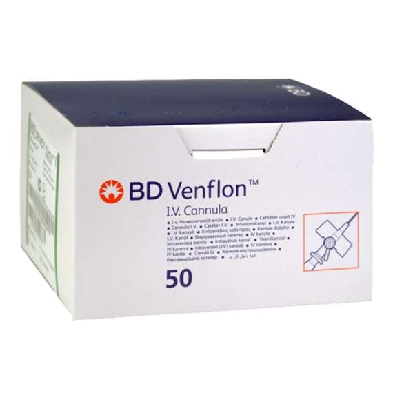 Buy BD Venflon 18G 50Pack IV Cannula in [storefront]