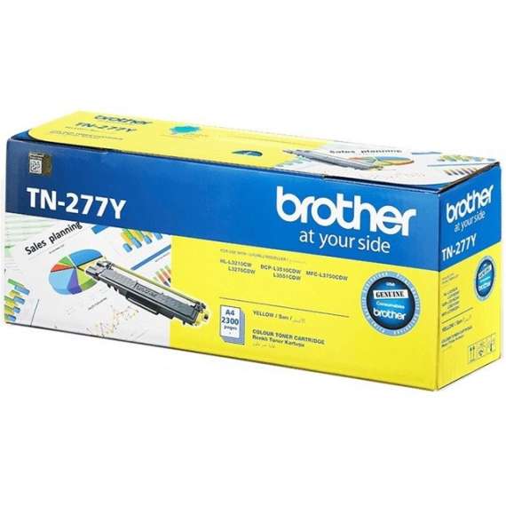 Buy Brother TN-277Y Yellow Original Toner Cartridge in [storefront]
