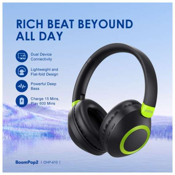 Buy Oraimo BoomPop 2 Wireless Headphones in [storefront]