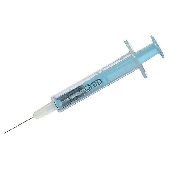 Buy BD SoloShot 0.5ml 1inch 100Pack Mini Syringes in [storefront]
