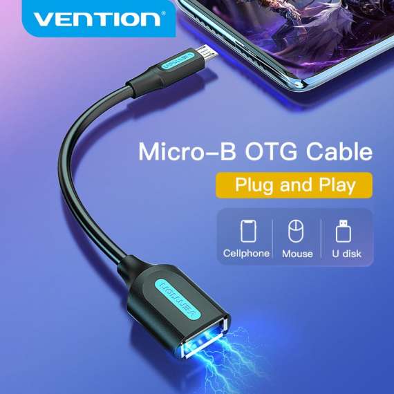 Buy Vention USB C to USB A 3.0 OTG 0.15M Cable in [storefront]