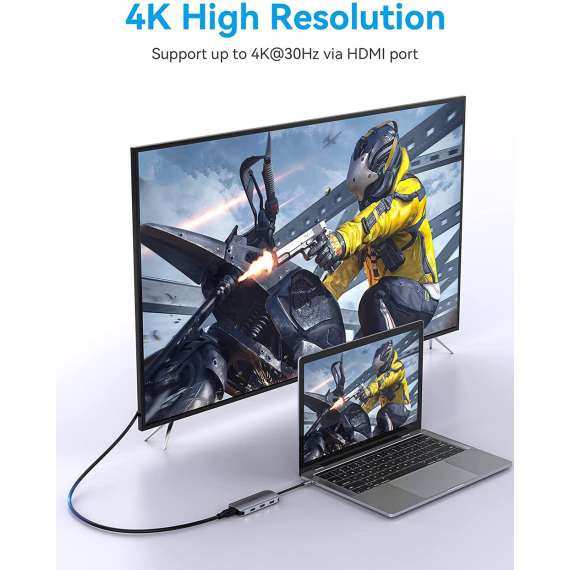 Buy Vention USB C 7 in 1 Multifunction Docking Station in [storefront]