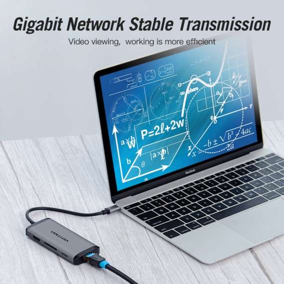 Buy Vention USB C 8 in 1 Multifunction Docking Station in [storefront]