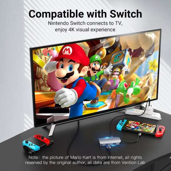 Buy Vention USB C to 4 in 1 Multifunction Docking Station in [storefront]