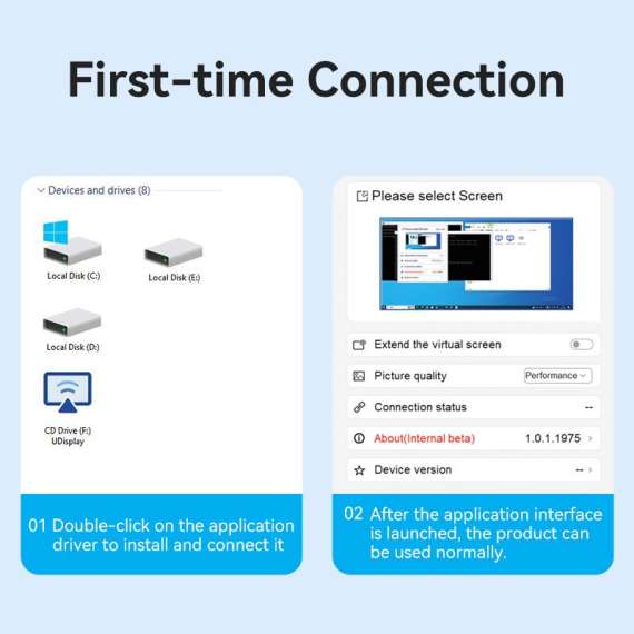 Buy Vention USB C USB A to HDMI Adapter in [storefront]