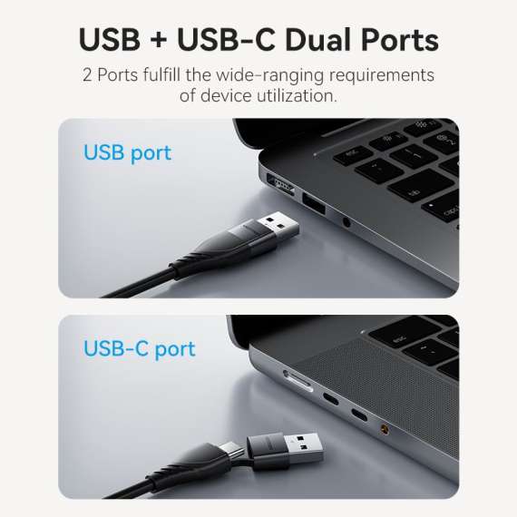 Buy Vention USB C USB A to HDMI Adapter in [storefront]