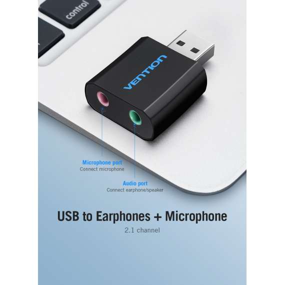 Buy Vention USB External Sound Card in [storefront]