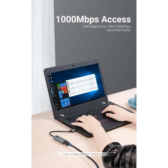 Buy Vention USB 3.0 to Gigabit Ethernet Adapter in [storefront]