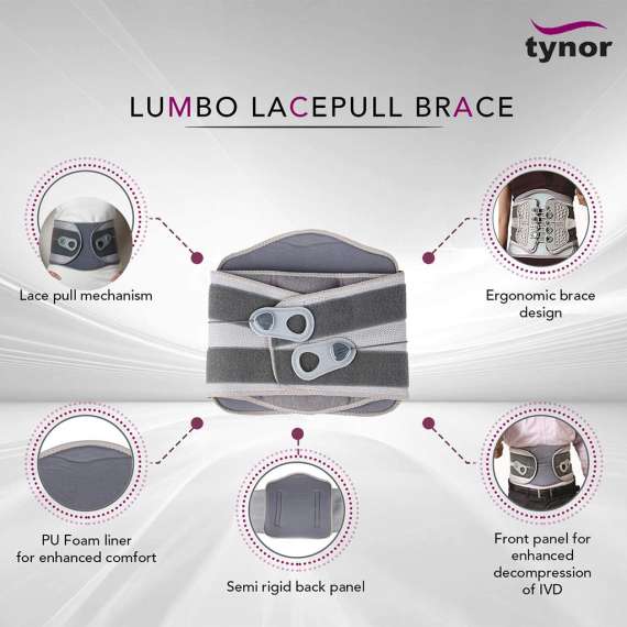 Buy Tynor Lumbo Lacepull Brace, Size: Special Size in Kenya